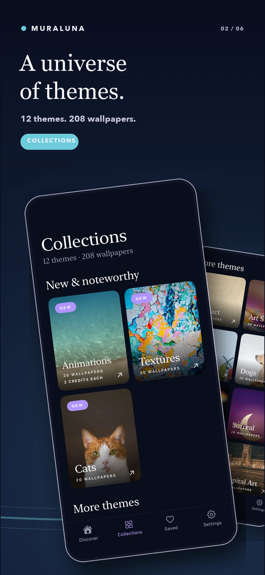 Explore Muraluna’s wallpaper collections by theme.